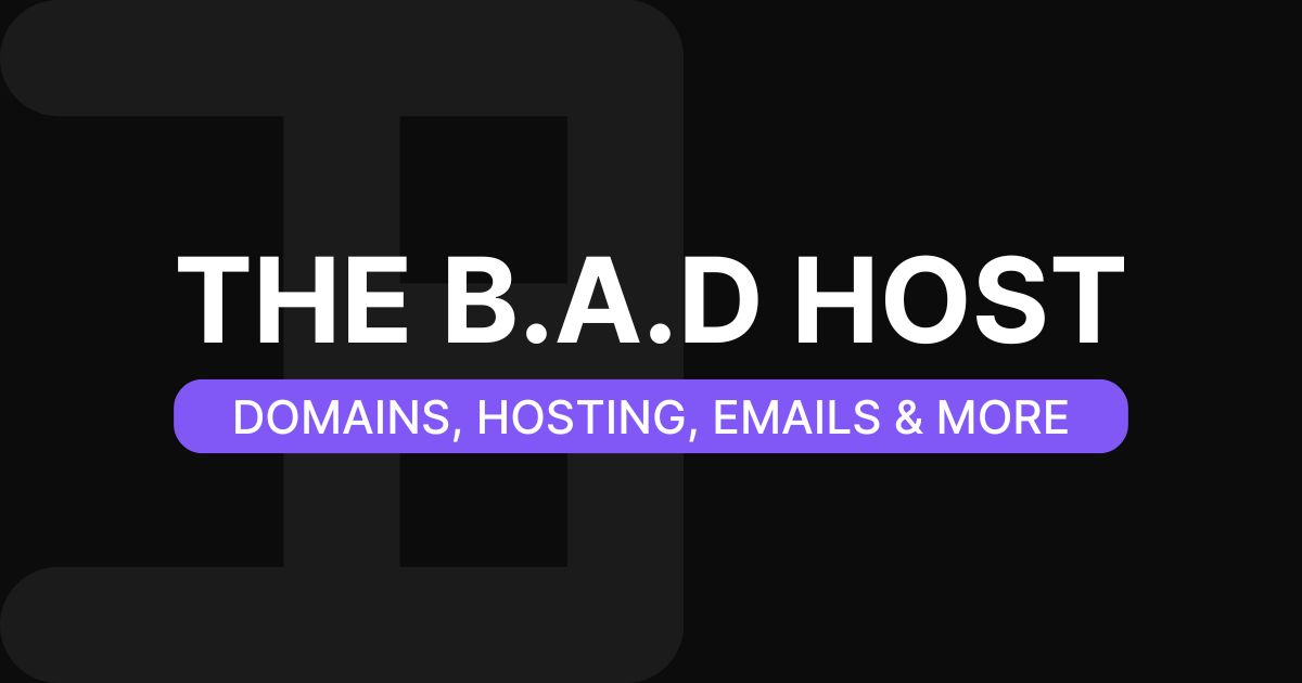 Bring Your Idea Online With A Website The B A D Host